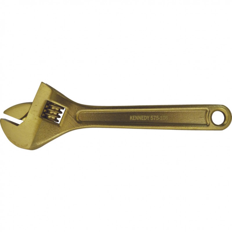 Kennedy-Pro.150mm SPARK RESISTANT ADJUSTABLE WRENCH Al-Br
