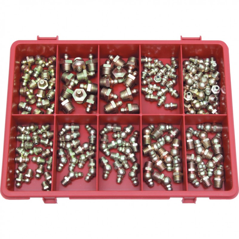 Kennedy.GREASE NIPPLE KIT 140-PCE