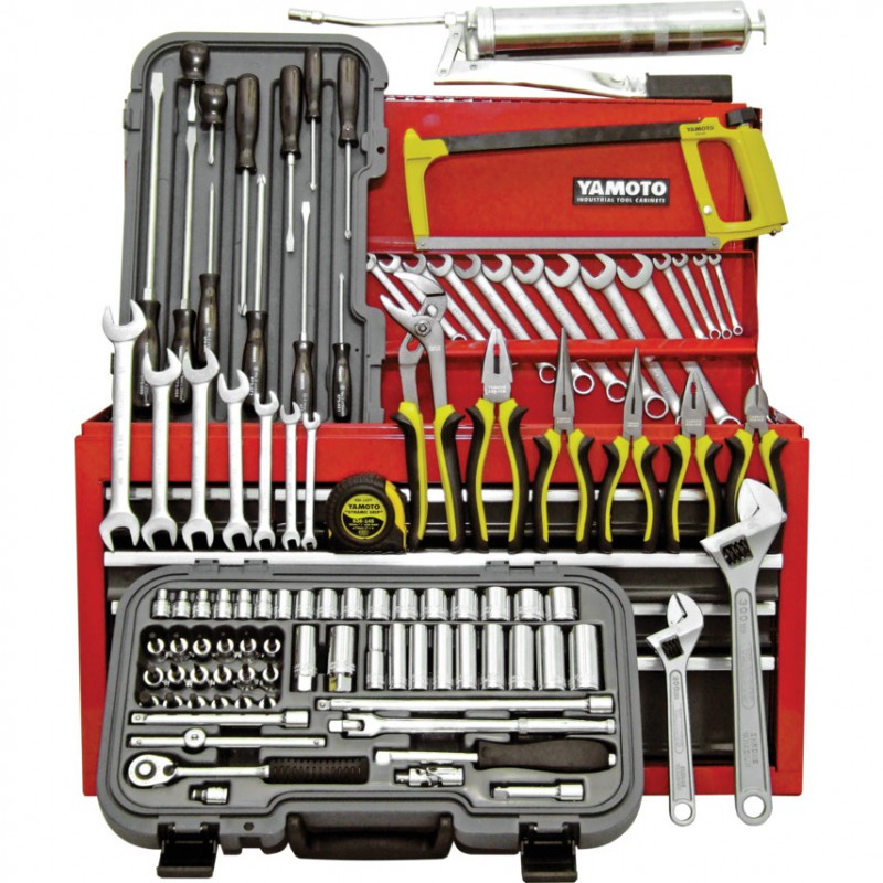 Yamoto.STARTER MECHANICS TOOLKIT (100-PCE)