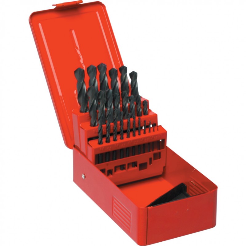 Sherwood.SET OF 41 HSS DRILLS 6-10.00mm x 0.1mm