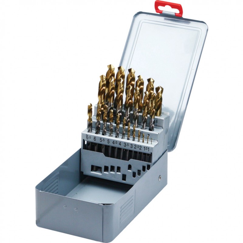 Sherwood.SET OF 10 HSS LONG SERIES DRILLS 2-10.00mm