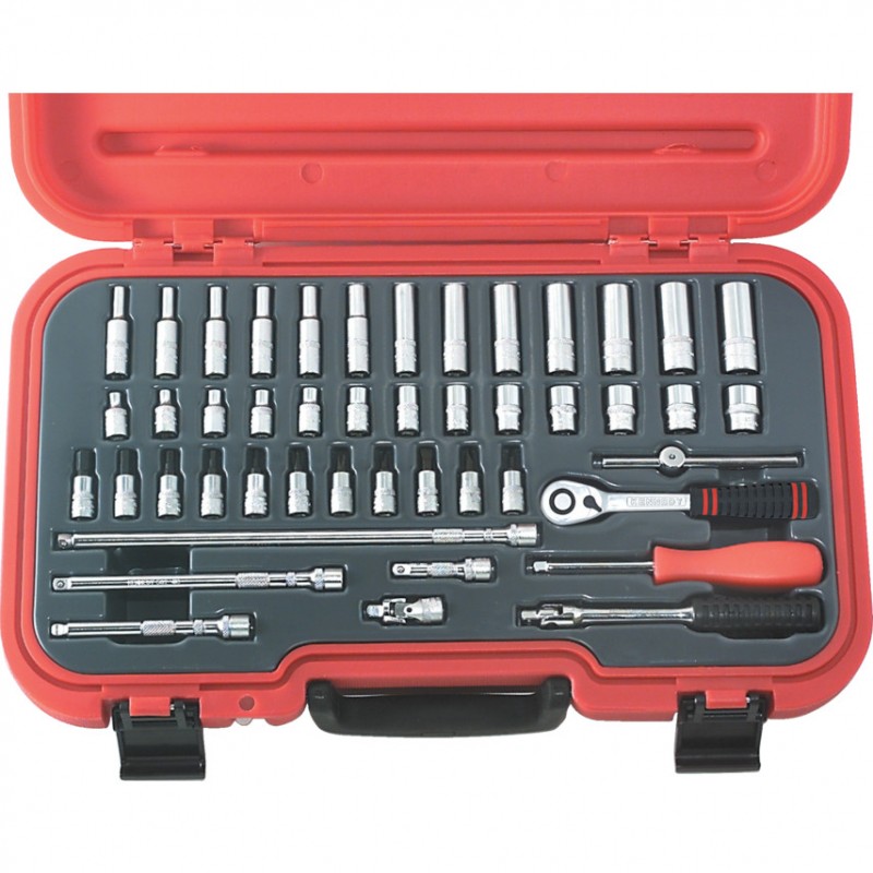 Kennedy-Pro.46PC MASTER MM SOCKET SET 1/4