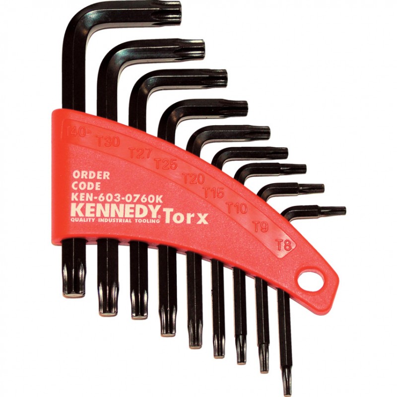 Kennedy.TORX CLIP SET (9-PCE)