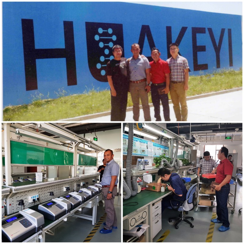 Kunjungan Manajemen PT Niatsae Prakarsa Indonesia ke HUAKEYI TECHNOLOGY Co Ltd China
